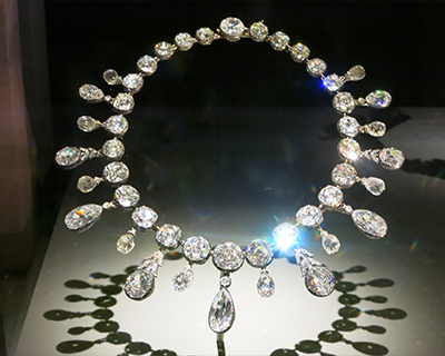 napoleon diamond necklace natural history museum washington dc